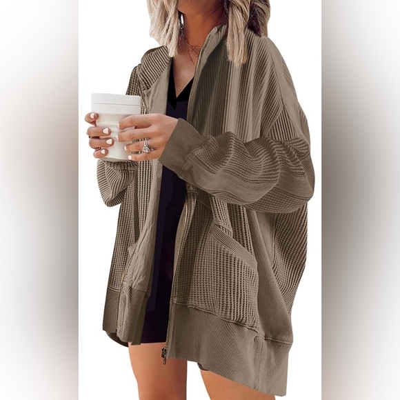 Amazon waffle jacket - Picture 2 of 4